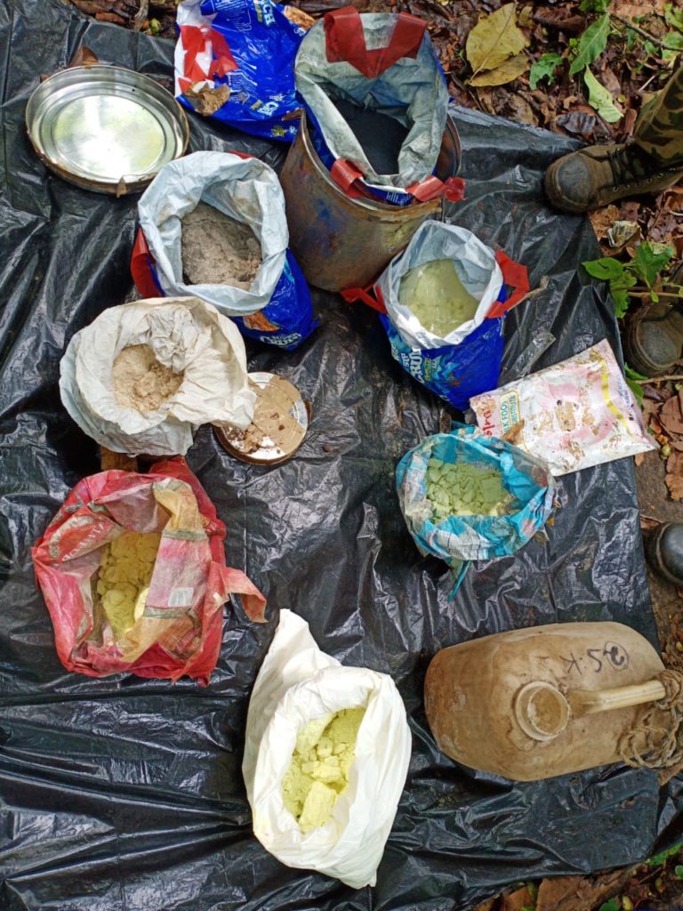 Maoist Camp Busted In Odisha’s Kandhamal, Huge Cache Of Explosives Seized