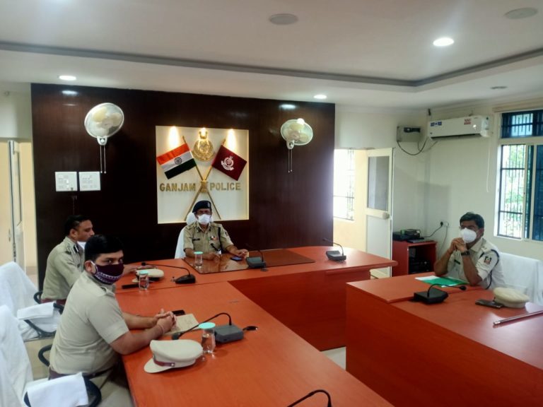 Odisha DGP Pats Ganjam Police For Fight Against COVID-19