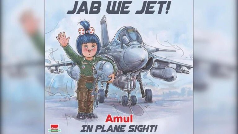 Amul Welcomes Rafale Fighter Jets: ‘Jab We Jet’, Says Its New Doodle