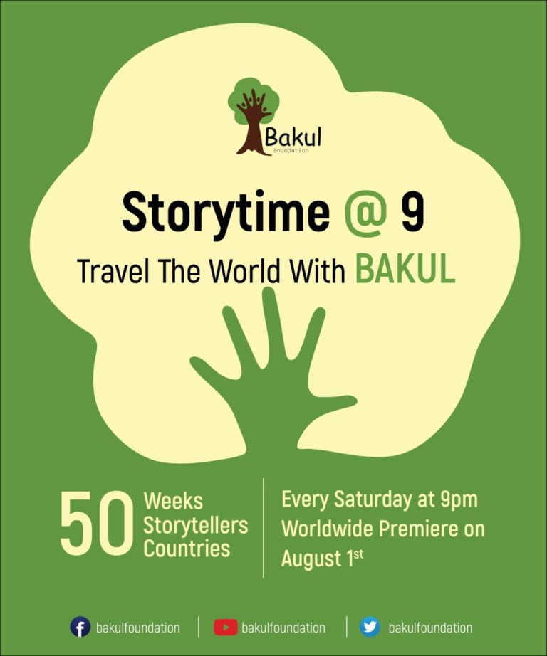It’s Story Time Every Saturday At 9PM By Bakul Foundation
