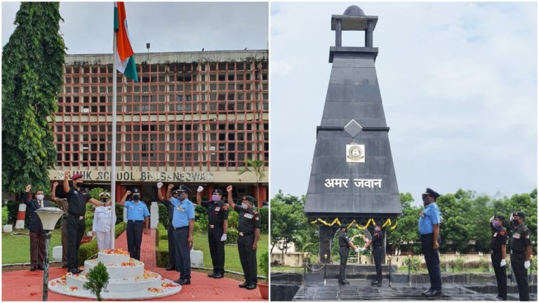 Sainik School Bhubaneswar Celebrates 74th Independence Day