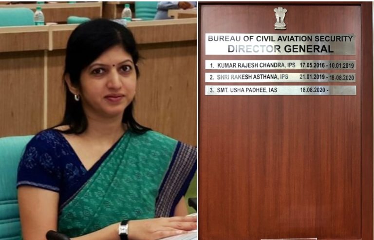 Odisha IAS Officer Usha Padhee First Woman DG Of Bureau of Civil Aviation Security