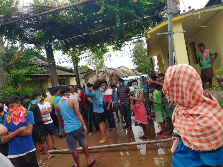 Villagers Create Ruckus Over Shifting Of COVID-19 Patients