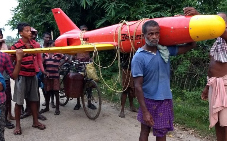 Fishermen Net Target Drone ‘Banshee’ In Odisha’s Balasore