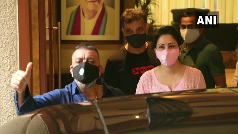 ‘Pray For Me,’ Says Sanjay Dutt As He Leaves For Mumbai’s Kokilaben Hospital