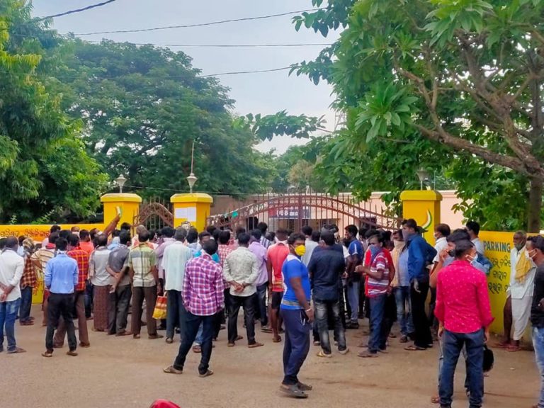 Vehicles Torched: Police Lathicharge To Disperse Agitators In Odisha’s Ganjam