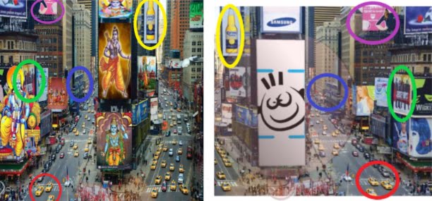 ram mandir fake new york times square