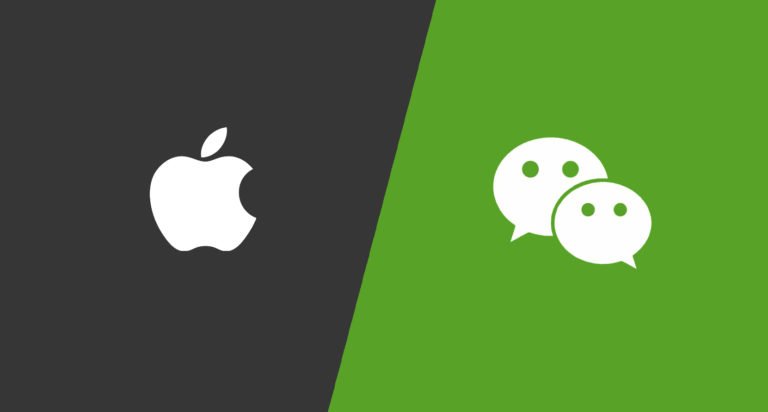 wechat apple