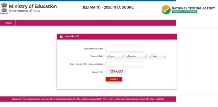 JEE Main Paper II Results 2020 For B.Arch/ B.Planning Exam Announced