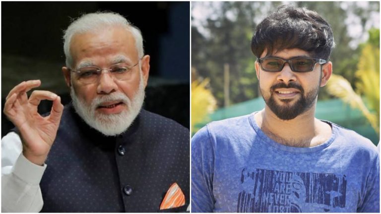 PM Modi thanks Sabyasachi Mishra