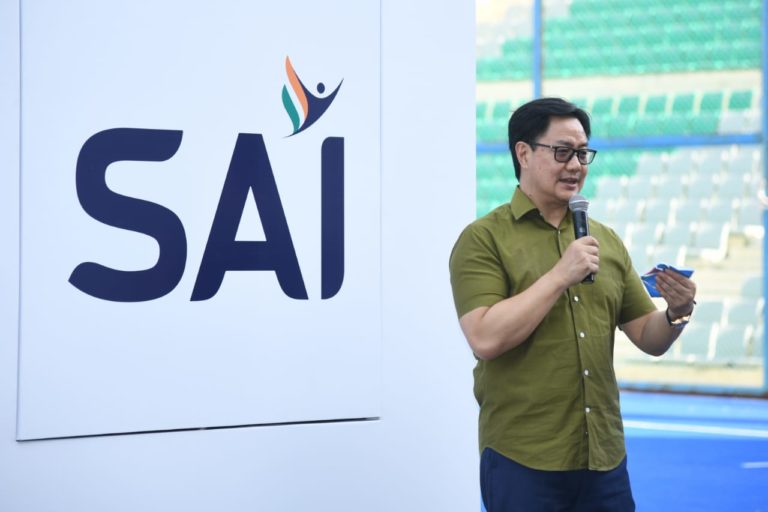 Rijiju new SAI logo