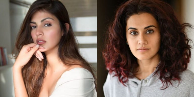 Rhea Chakraborty Is Not A Gold Digger, Feels Taapsee Pannu