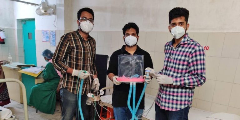 IIT Bhubaneswar Students Ventilator