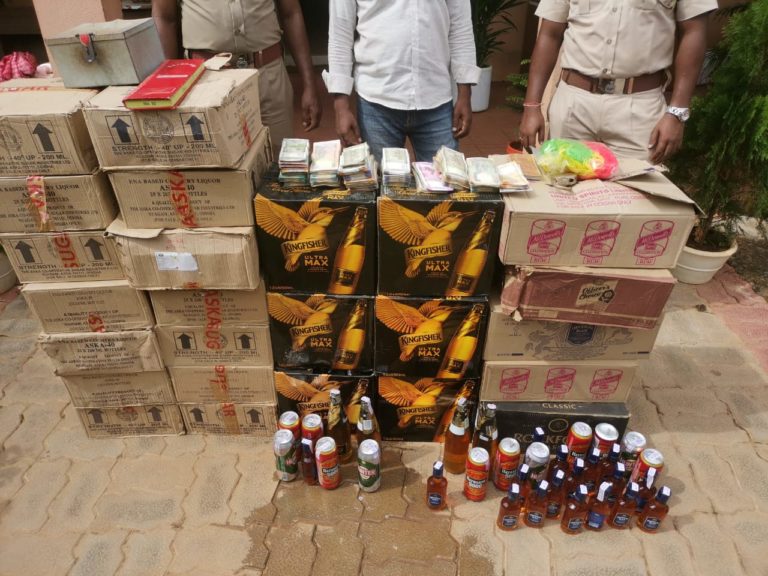 illegal liquor trade Bhubaneswar