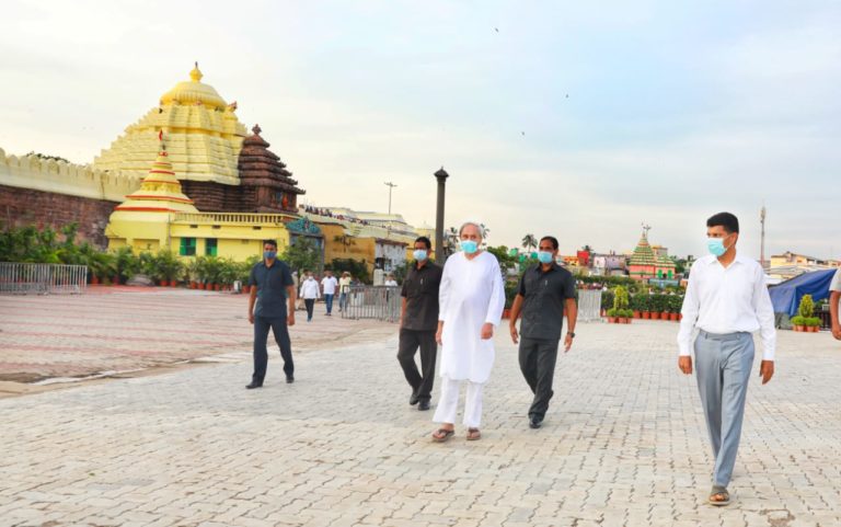 Odisha CM Jagannath temple Puri