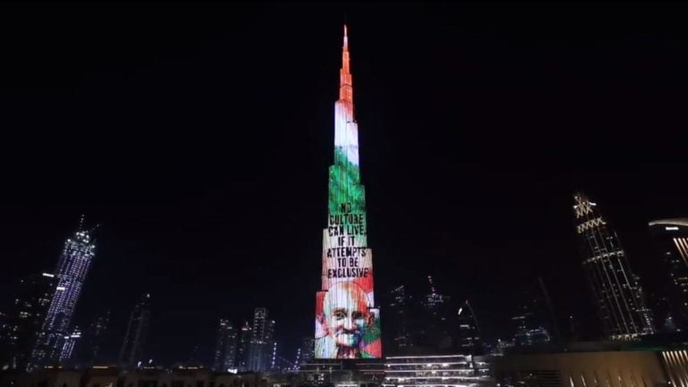 Gandhi Jayanti: Burj Khalifa To Lit Up With Mahatma’s Images