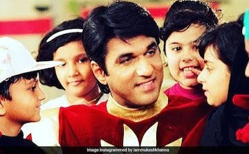 Mukesh Khanna Announces 'Shaktimaan'