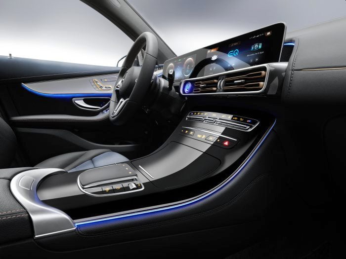 mercedes eqc interior