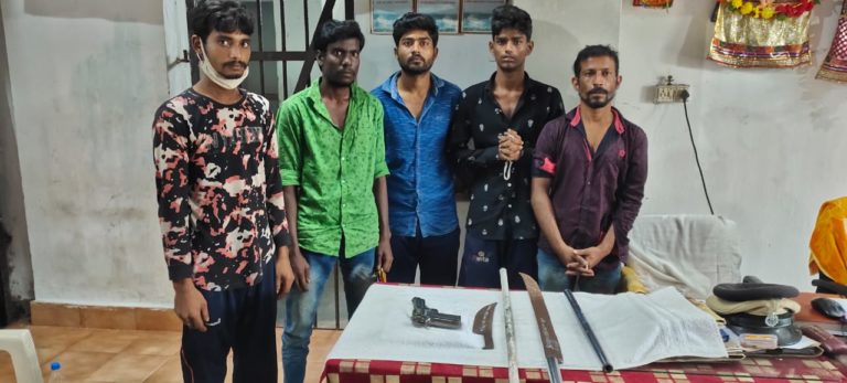 Anti-socials arrested Puri