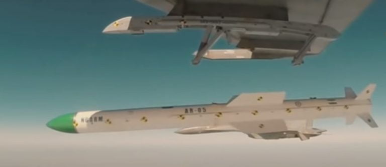 Rudram-1 missile flight test