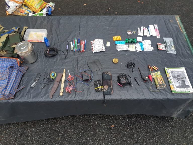 Maoist material seized from Malkangiri