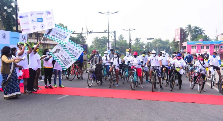 Cyclegiri: Bhubaneswar Smart City Pedals To Promotes Awareness On Cancer