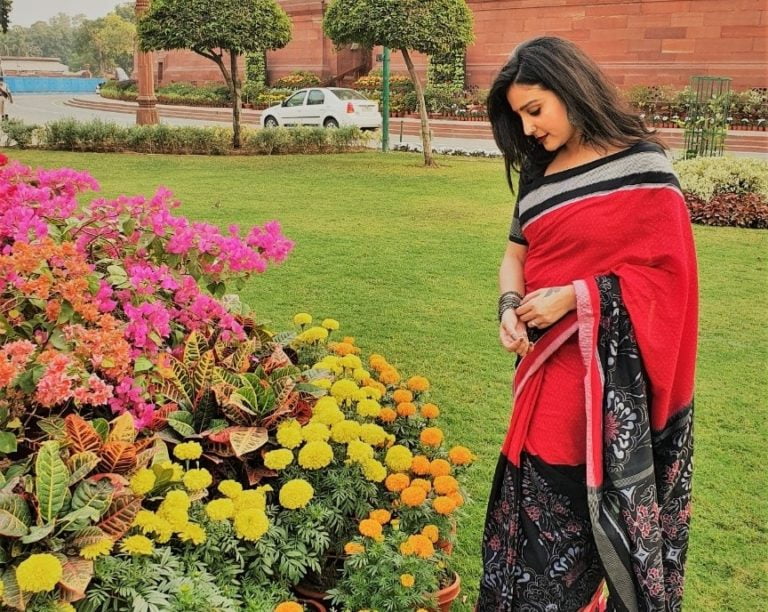 Odisha MP Anubhav Mohanty Promotes Sambalpuri Saree By Sharing Jagrati Shukla’s Post