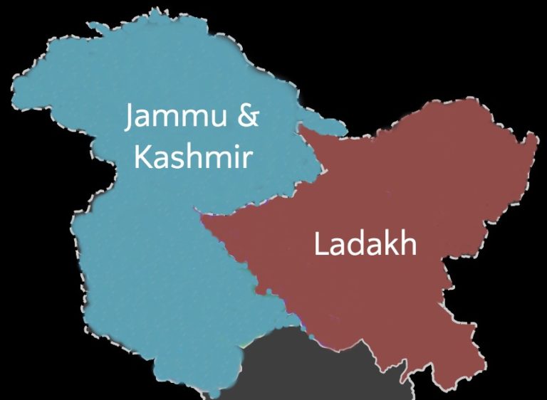 centre notice to twitter for Leh part of j&k