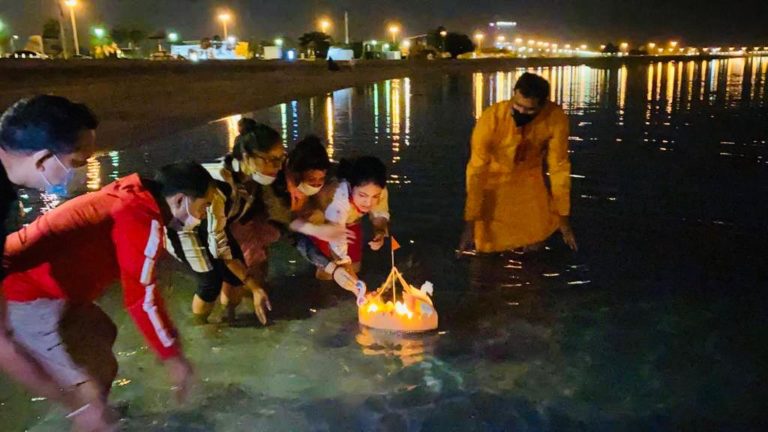 In Pics: Odias Celebrate Kartika Purnima & Boita Bandana In Dubai