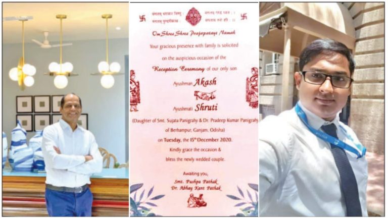 Destination Wedding of IFS officer and BJD MLA In Royal Mess