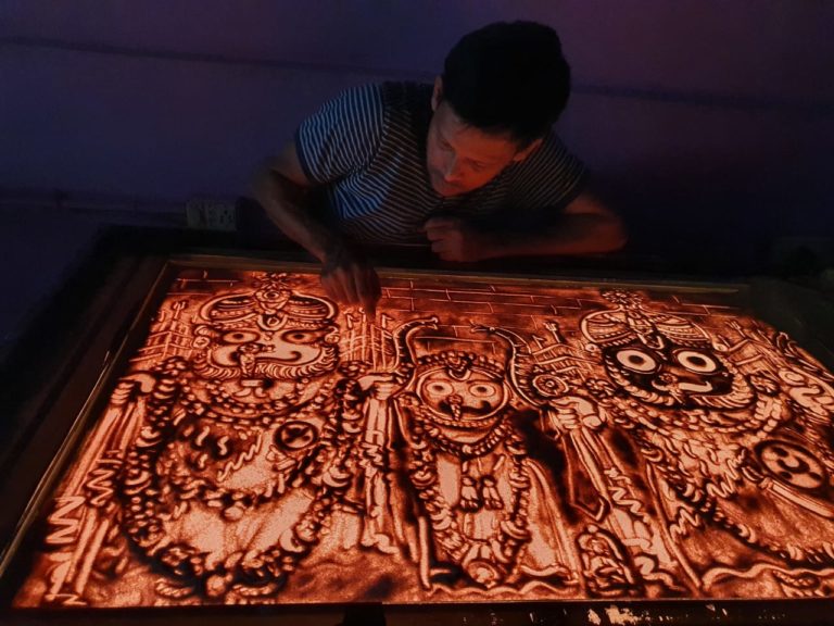 [Watch] Odisha Artist Creates Sand Animation On ‘Nagarjuna Besha’