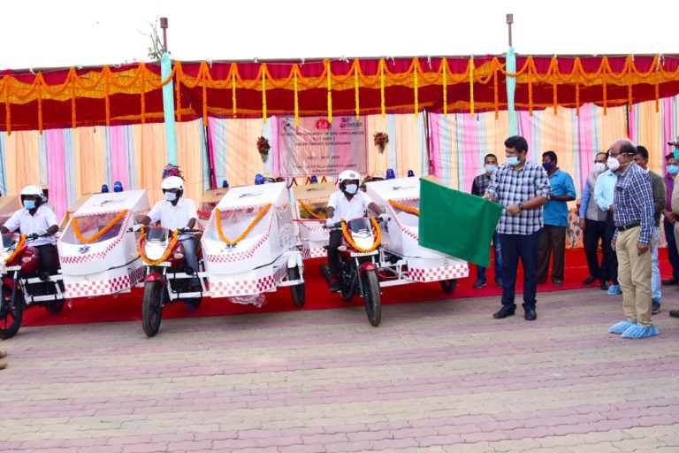 bike ambulance sundargarh