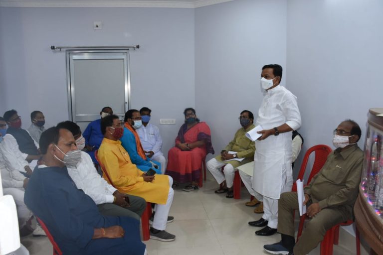 BJP legislature party meeting odisha