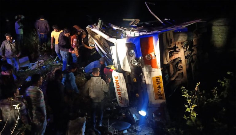 Two Killed As Cuttack-Bound Bus Overturns In Odisha’s Rayagada