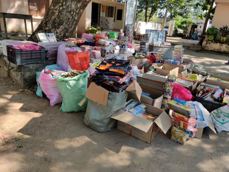 firecrackers seize ganjam