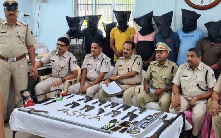 dacoit gang Ganjam SP Brijesh Kuma Rai