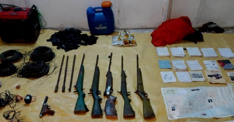 Maoist camp Nuapada CRPF