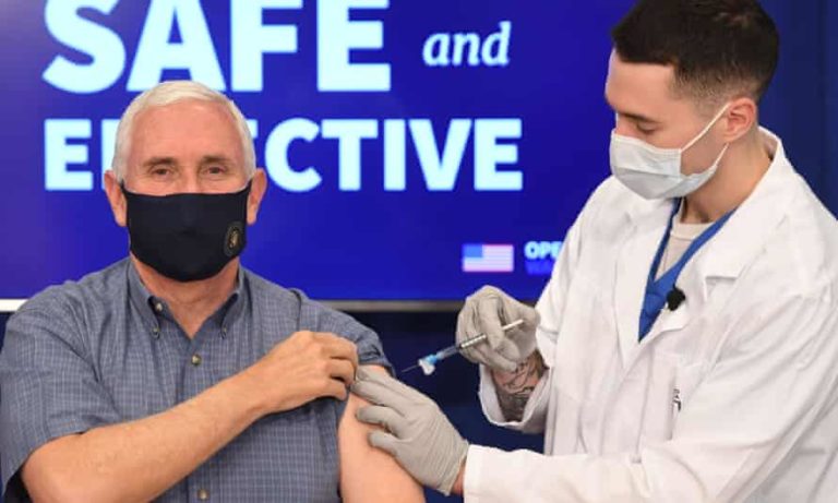 Mike Pence Receives COVID Vaccine In Televised Event To Encourage Americans