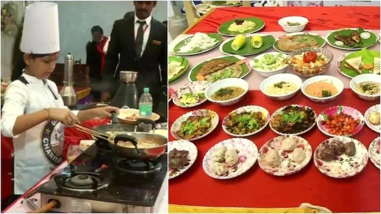 She Cooked 46 Dishes In 58 Minutes! Entered UNICO Book Of World Records