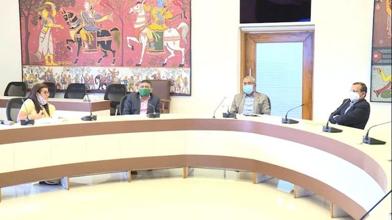 Meeting by Chief Secretary