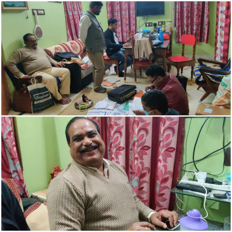 vigilance raid berhampur