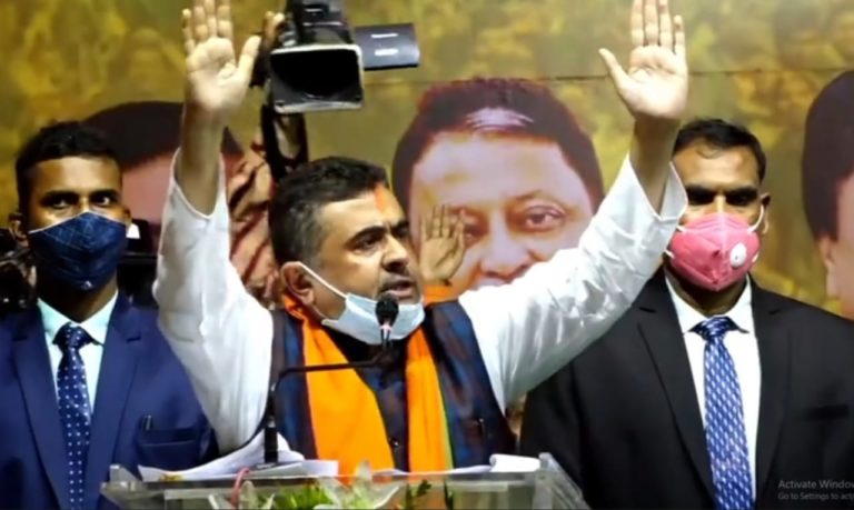Suvendu Adhikari kolkata rally attack