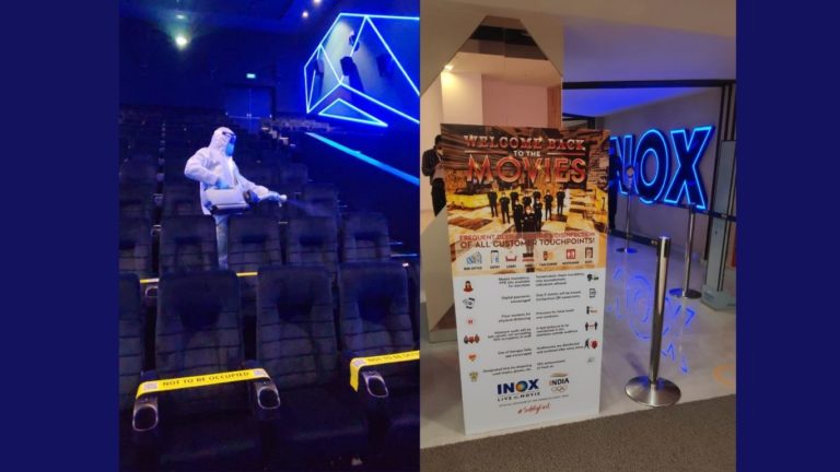 Inox dn regalia bhubaneswar sanitization