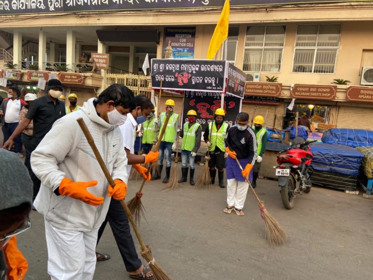 Cleanliness Drive In Odisha’s Puri