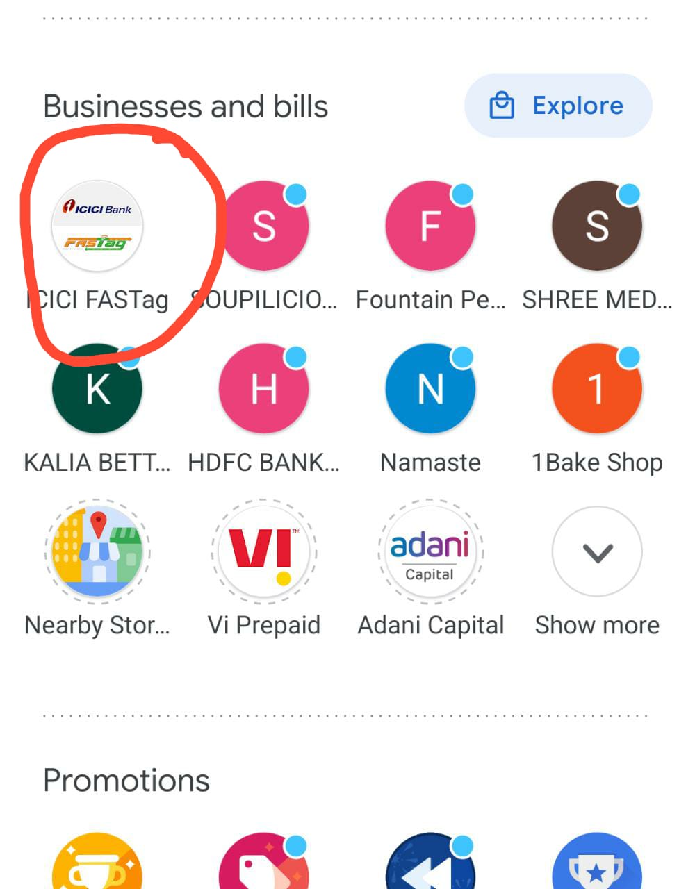 google pay fastag buy