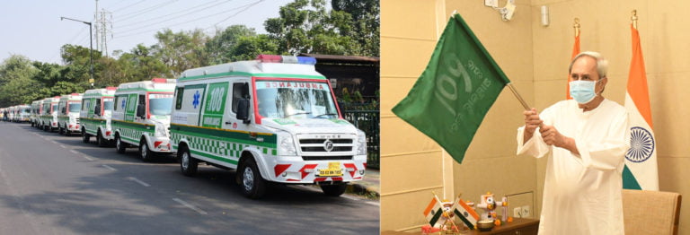 ambulance odisha cm