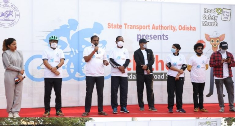Cyclothon To Promote Road Safety Held In Bhubaneswar