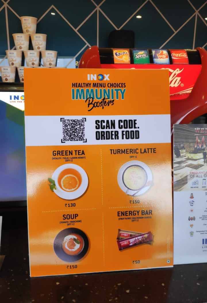 immunity boosting food inside inox bhubaneswar