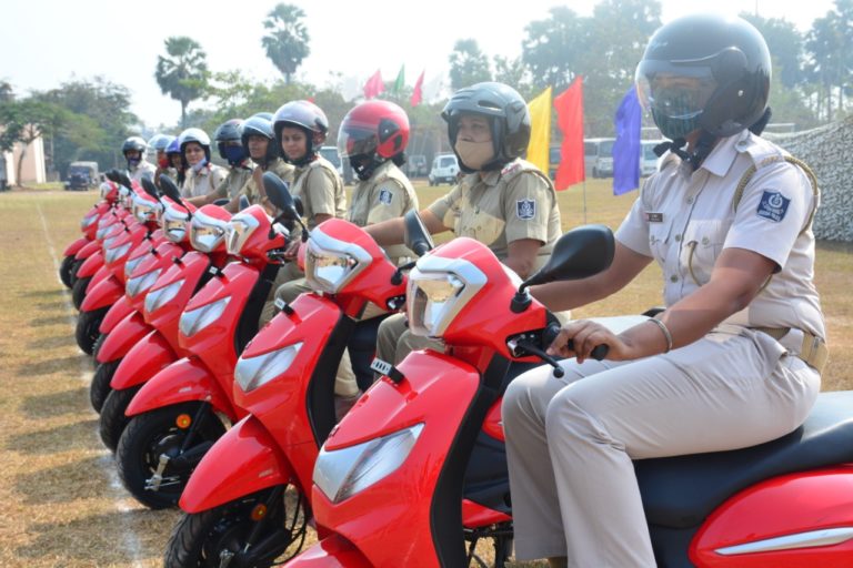 pink patrol vehicles Ganjam