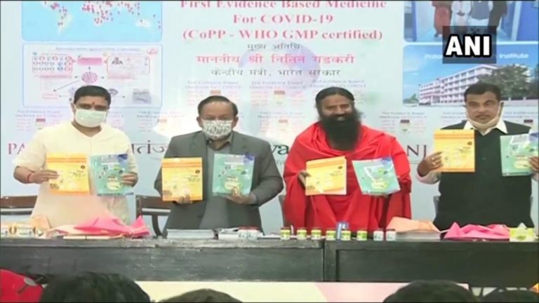 COVID-19 Medicine Row: Now, Baba Backs Coronil Claim With ‘Scientific Proof’